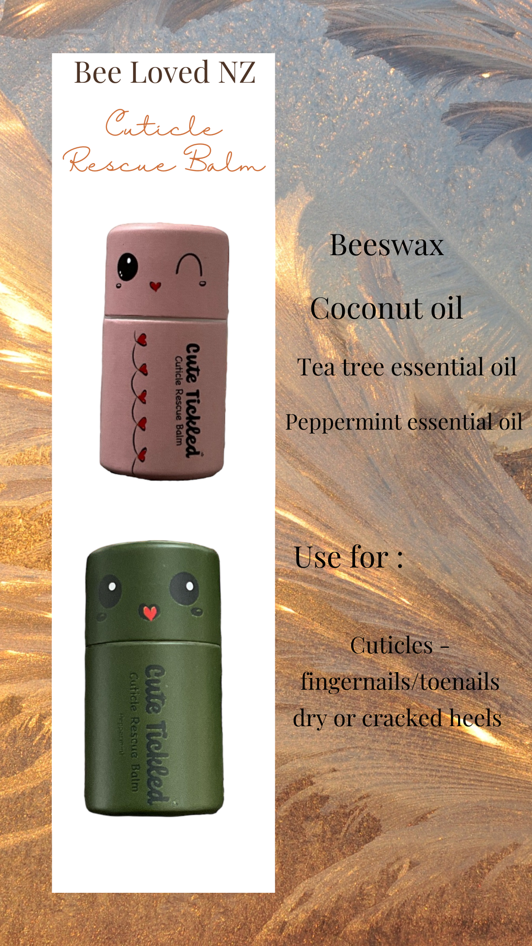 Cuticle rescue balm - Tea tree Oil