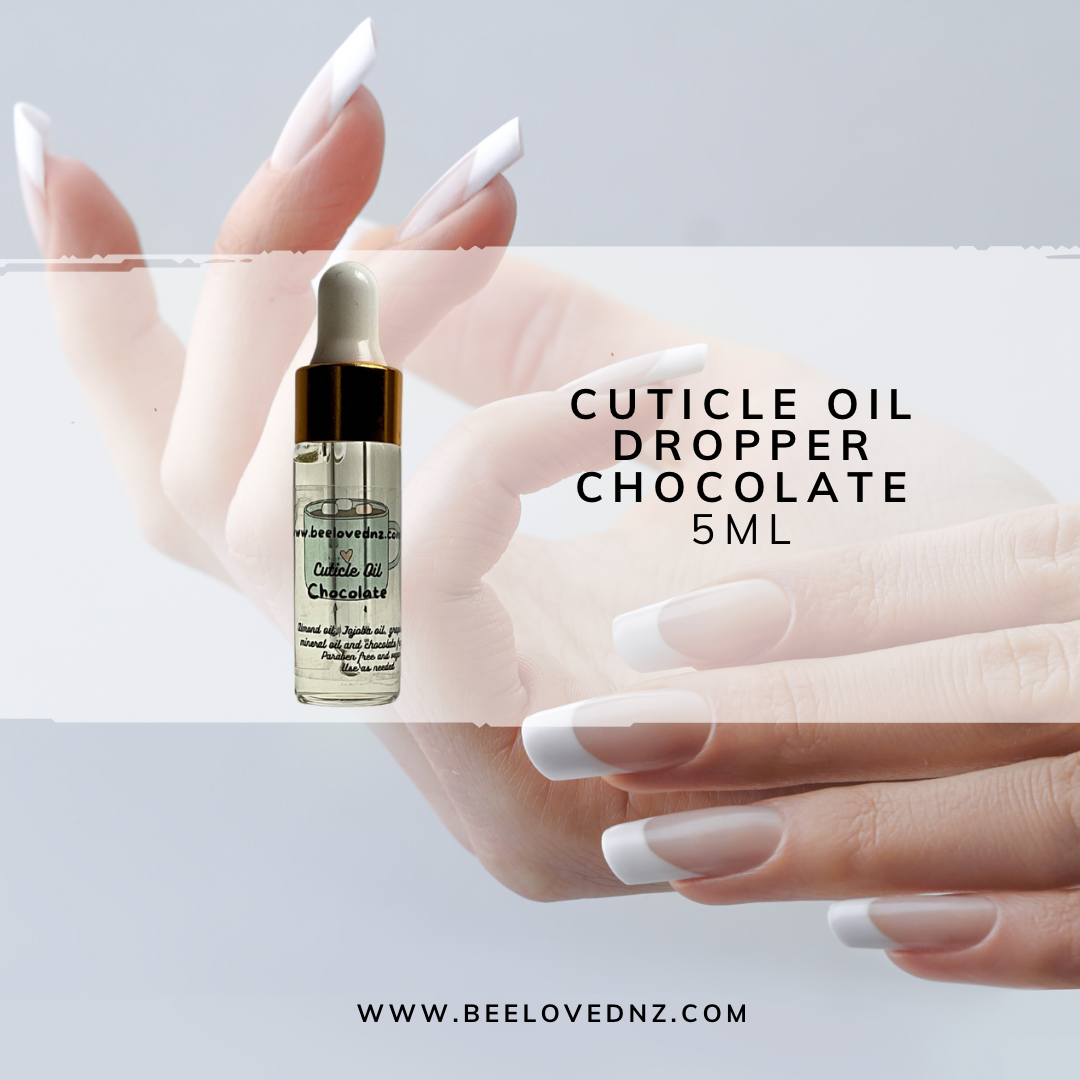 Cuticle oil dropper - chocolate 5ml