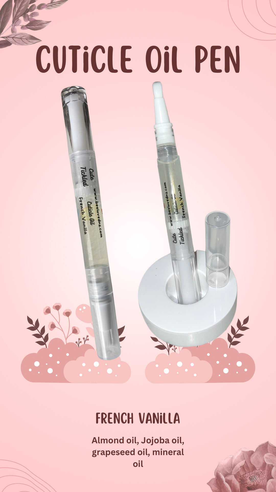 CUTICLE OIL PEN - FRENCH VANILLA SCENT