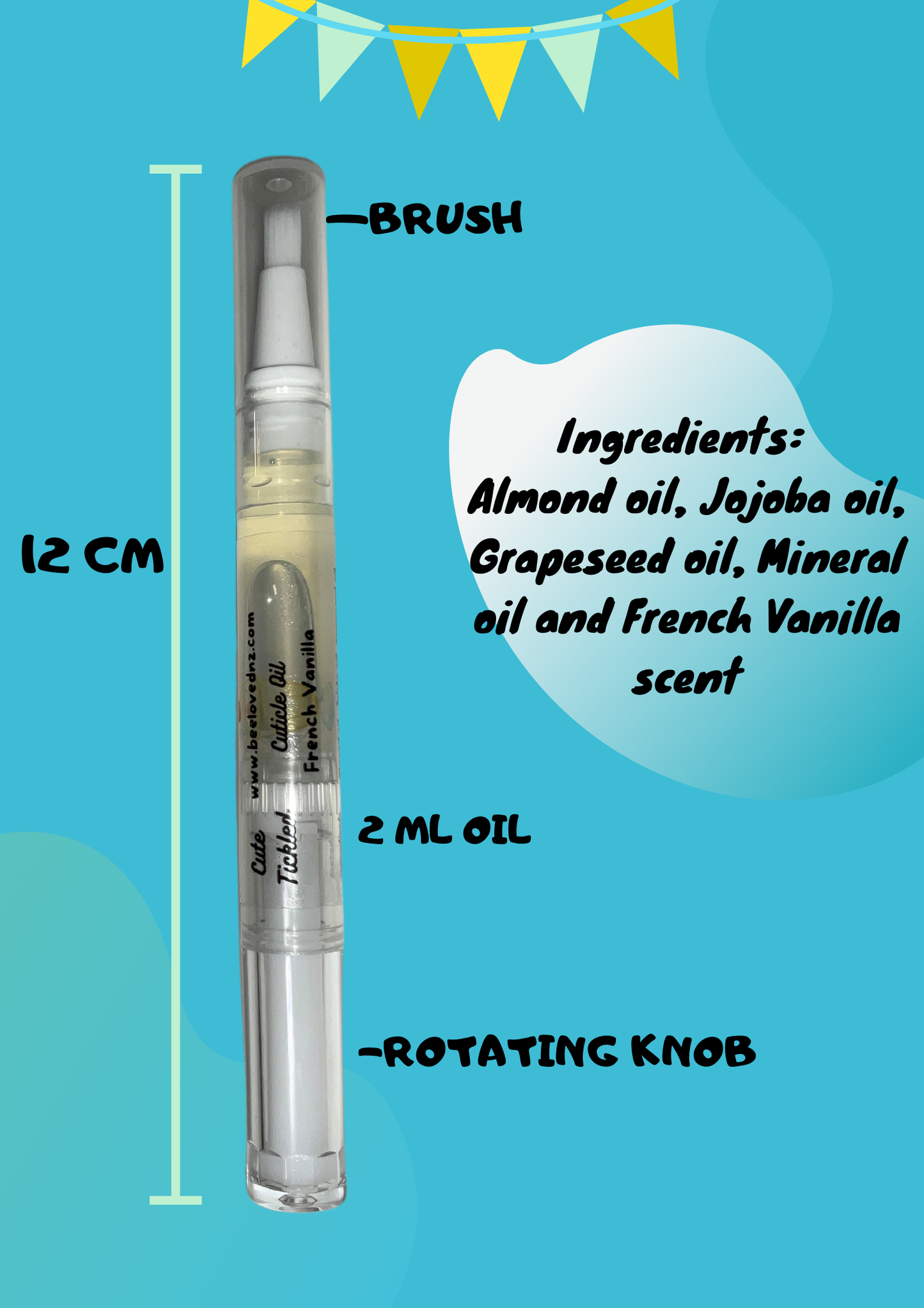 CUTICLE OIL PEN - FRENCH VANILLA SCENT