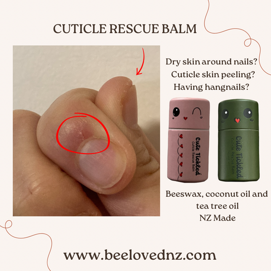 Cuticle Rescue Stick - Tea tree essential and Peppermint Essential Oils